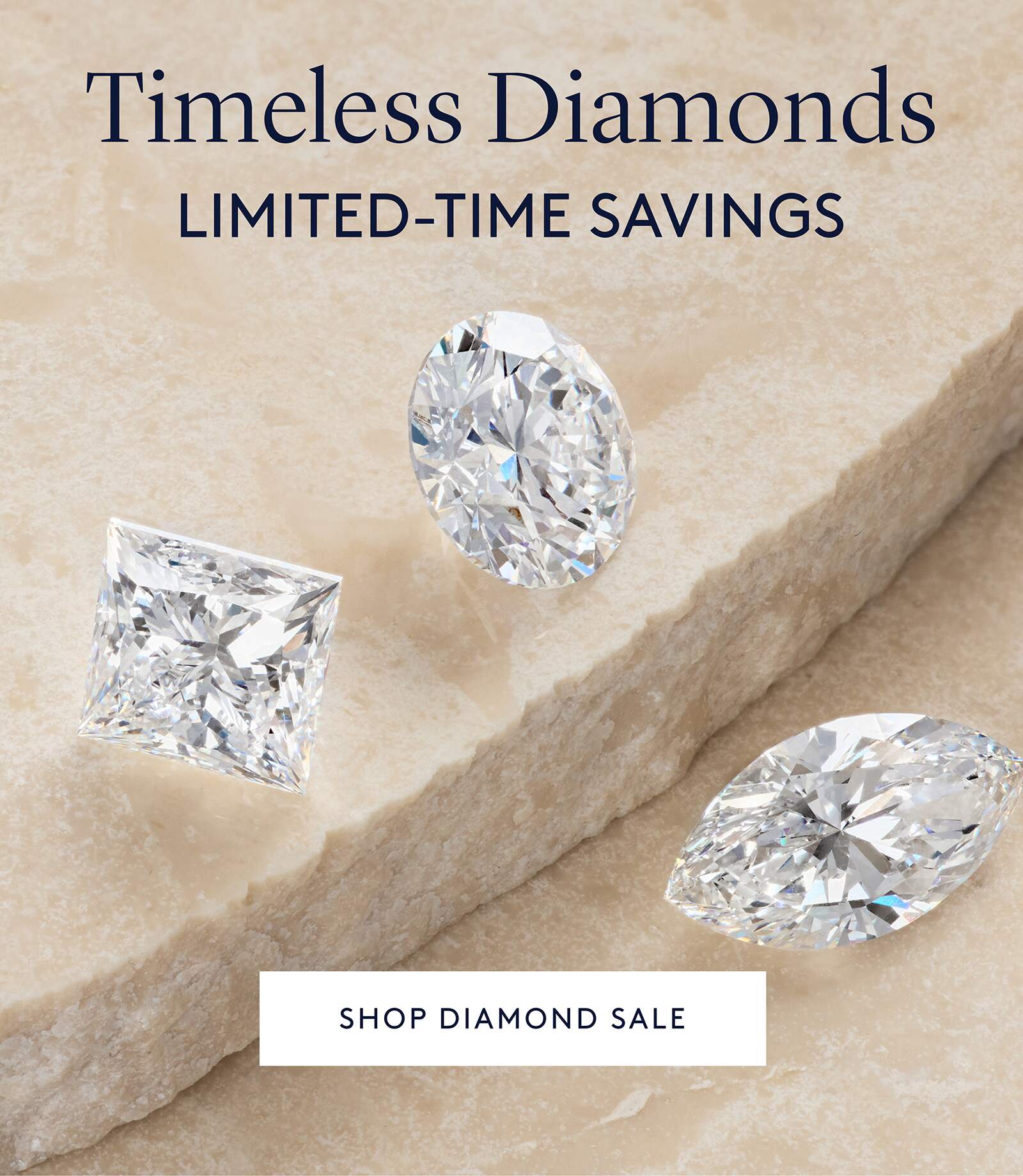 Shop Blue Nile diamond sale in popular cuts