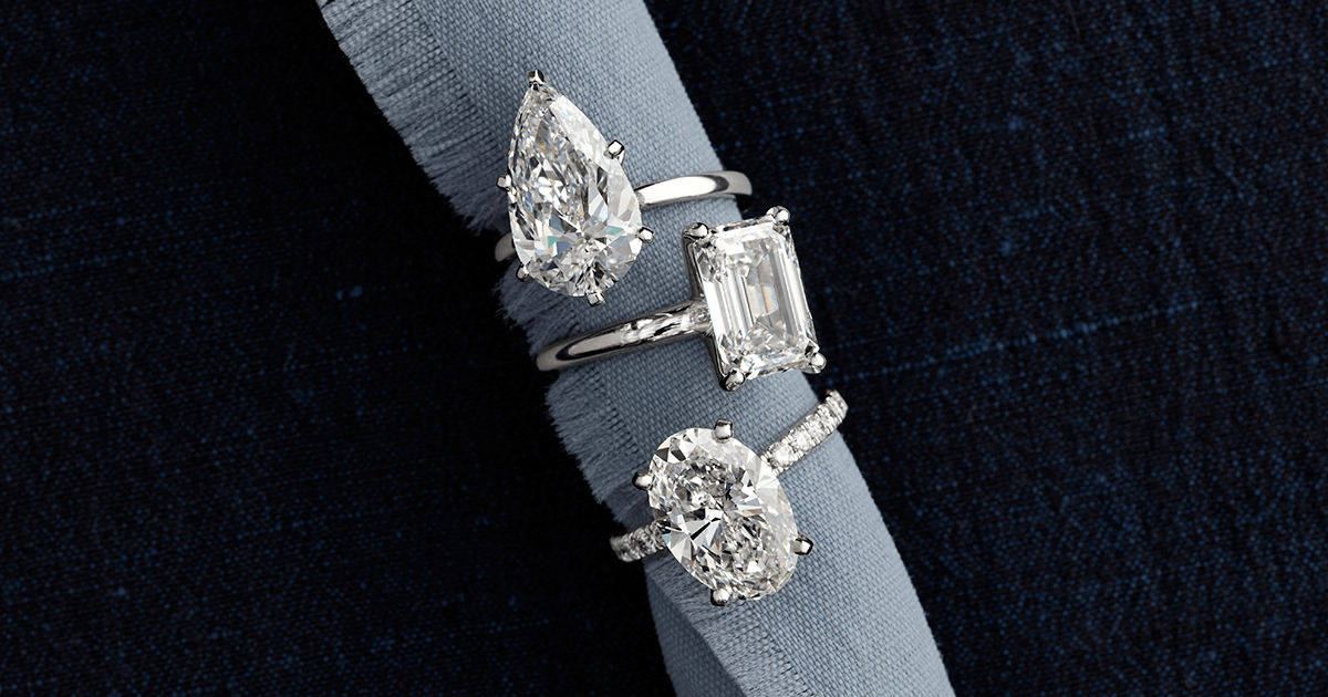 Toi Et Moi Rings And Two Stone Engagement Rings Blue Nile