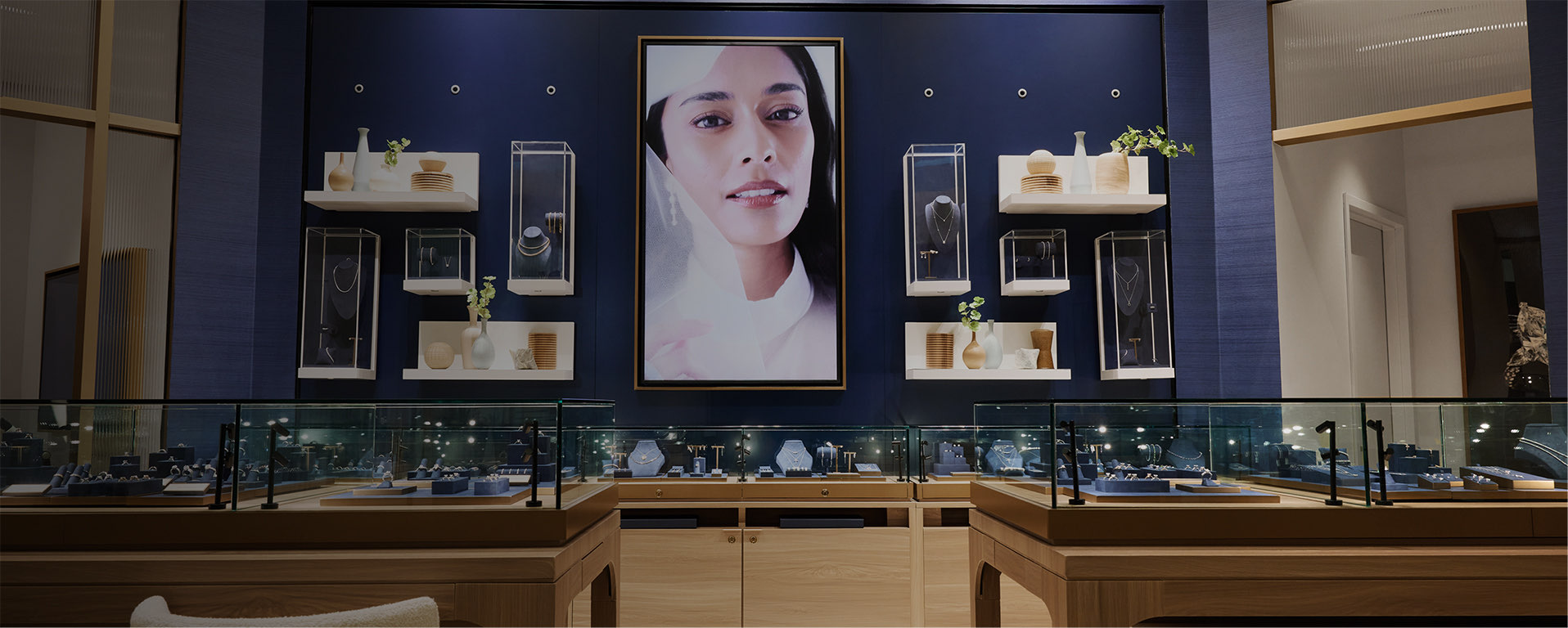 Blue Nile showroom interior